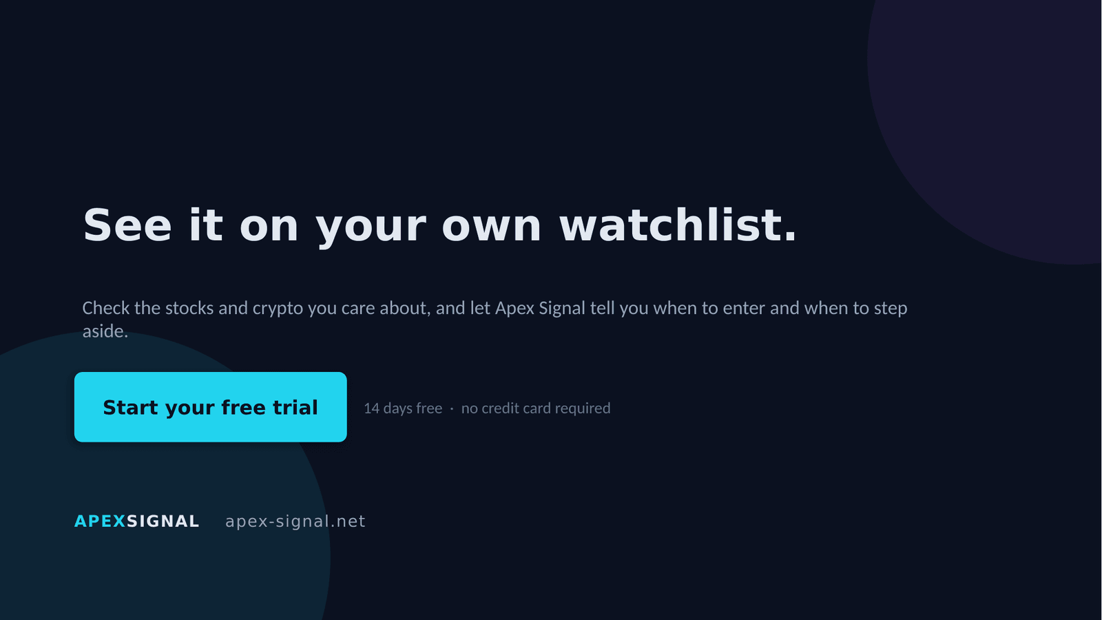 Apex Signal feature 7